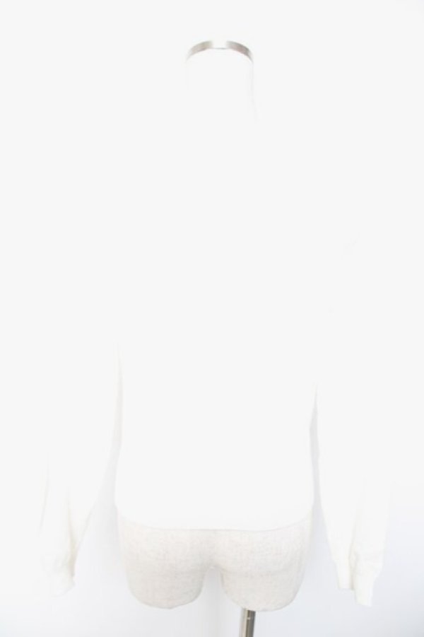 画像2: LODISPOTTO / リボンカーディガン M 白 Y-26-01-01-085-LO-TO-SZ-ZY (2)