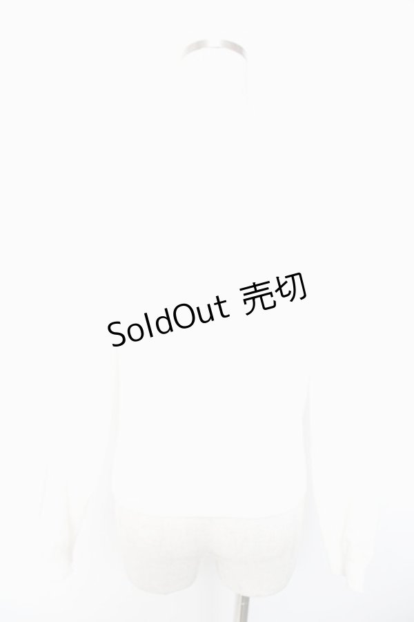 画像2: LODISPOTTO / リボンカーディガン M 白 Y-26-01-01-085-LO-TO-SZ-ZI (2)