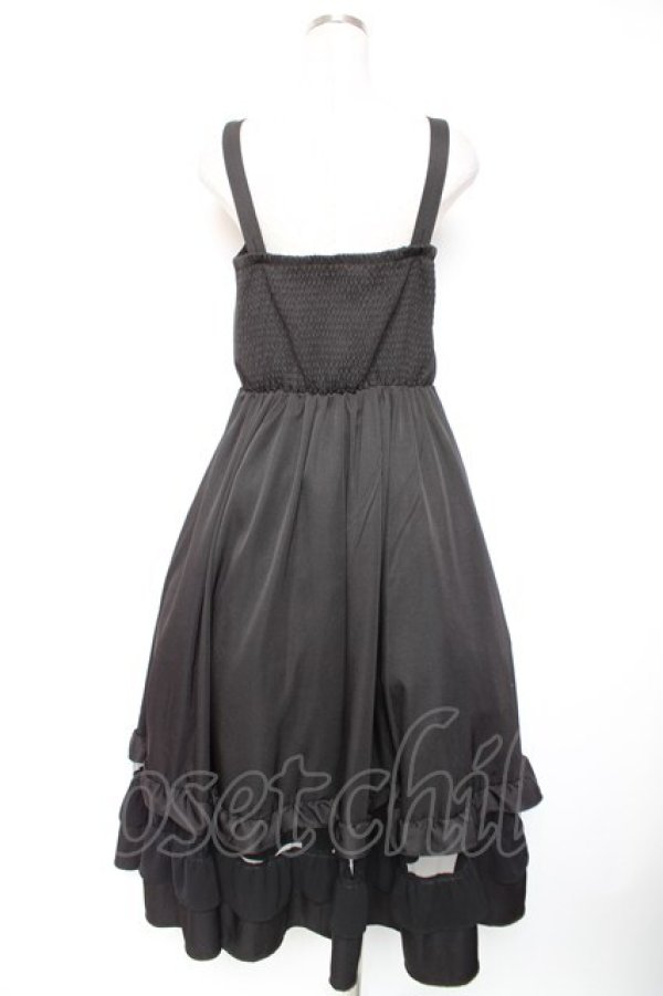 画像2: axes femme / チュール×フリルジャンスカ F 黒 Y-26-01-01-093-AX-OP-SZ-ZY (2)