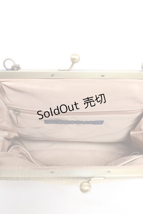 画像3: an another angelus / 刺繍がま口バック  ベージュ Y-26-01-01-012-CA-BG-SZ-ZY (3)