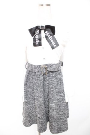 画像: Jamieエーエヌケー / ツイードドッキングワンピース M 白 Y-26-01-01-109-LO-OP-SZ-ZY