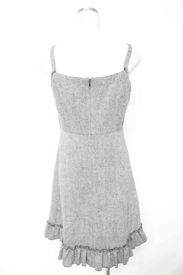 画像2: Leur Getter / シルクハットCATワンピース グレー  Y-26-01-01-110-LU-OP-SZ-ZY (2)