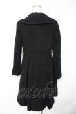 画像2: MILK / Angelinaコート  黒 Y-26-01-01-124-ML-CO-SZ-ZY (2)