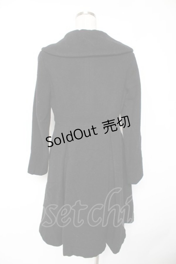 画像2: MILK / Angelinaコート  黒 Y-26-01-01-124-ML-CO-SZ-ZY (2)