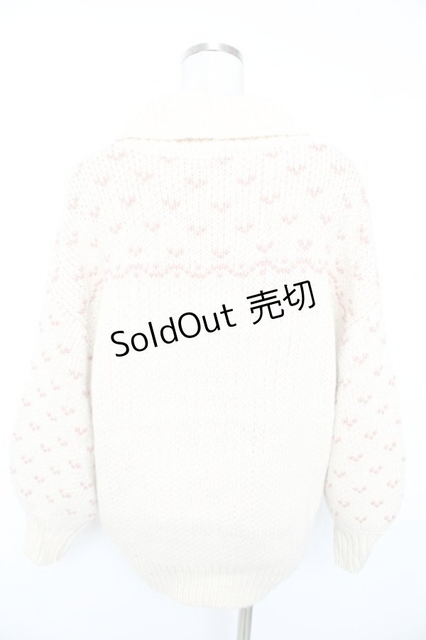 画像2: merry jenny / ローズカウチンニット  生成 Y-26-01-01-125-LO-TO-SZ-ZY (2)