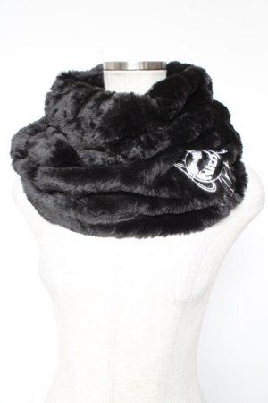 画像: NieR Clothing / NieR VOLUME BLACK SNOOD  黒 Y-26-01-01-002-PU-ZA-SZ-ZY