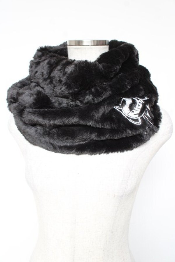 画像1: NieR Clothing / NieR VOLUME BLACK SNOOD  黒 Y-26-01-01-002-PU-ZA-SZ-ZY (1)