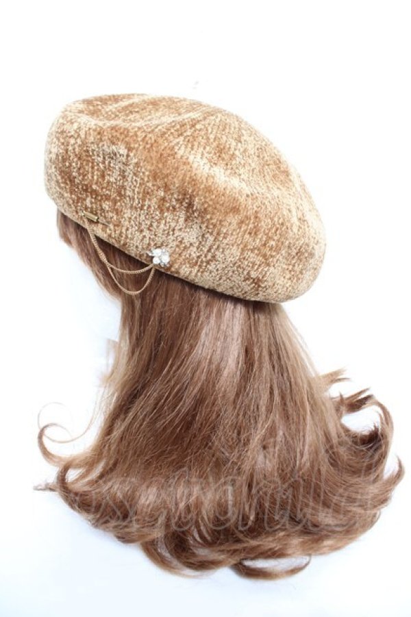 画像2: axes femme / ベレー帽  からし Y-26-01-01-014-AX-AC-AS-ZY (2)