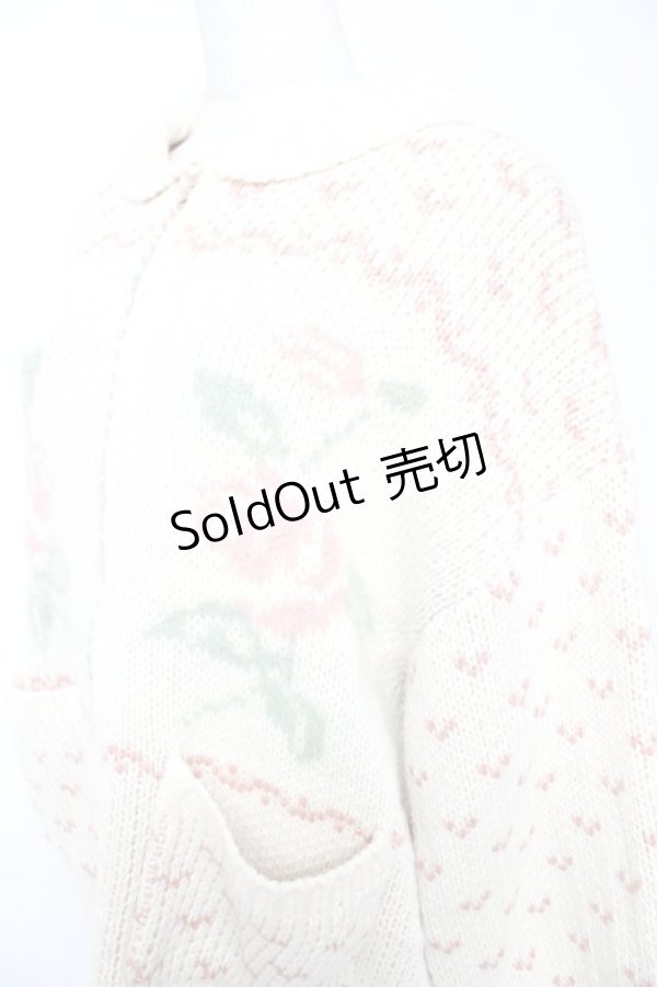 画像3: merry jenny / ローズカウチンニット  生成 Y-26-01-01-125-LO-TO-SZ-ZY (3)