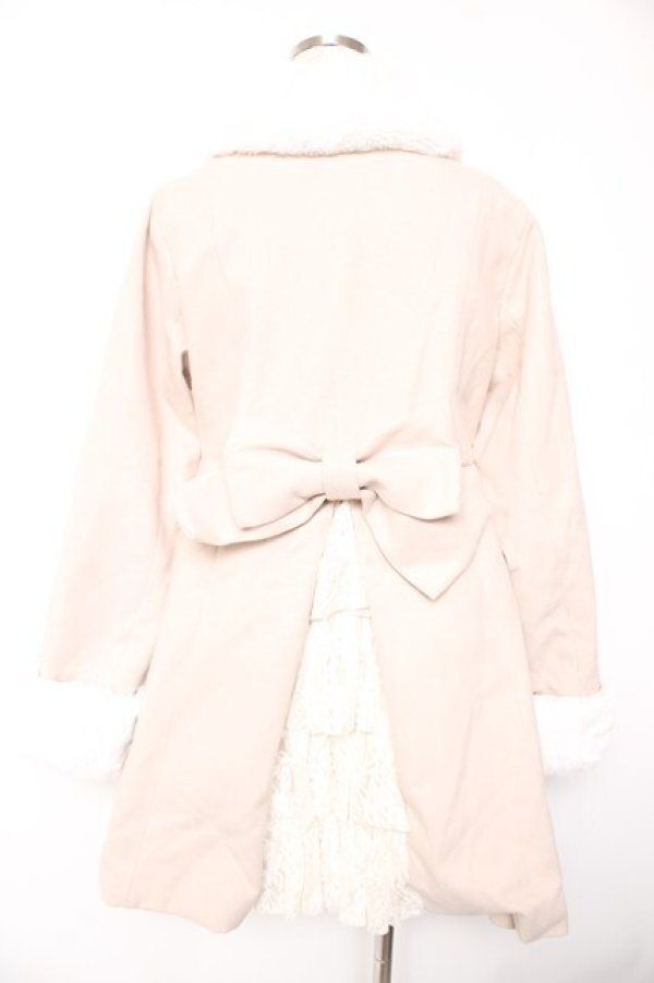 画像2: DearMyLove / バックティアードコート M ベビーピンク Y-26-01-01-130-EL-CO-SZ-ZY (2)