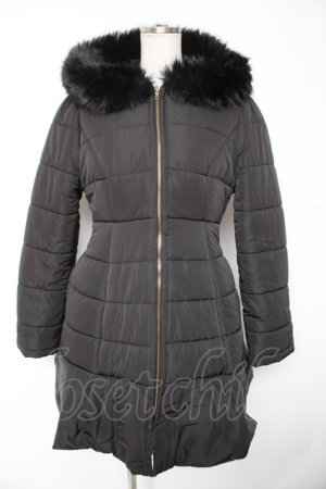 画像: evelyn / フレアイドルダウンコート F 黒 Y-26-01-01-131-LO-CO-SZ-ZY