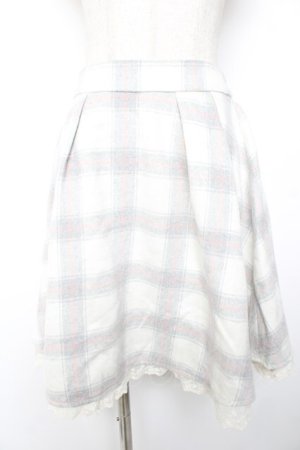 画像: LODISPOTTO / チェックフレアスカート M オフ Y-26-01-01-139-LO-SK-SZ-ZS