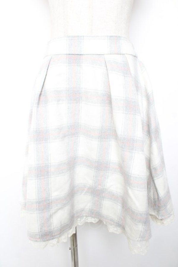 画像1: LODISPOTTO / チェックフレアスカート M オフ Y-26-01-01-139-LO-SK-SZ-ZY (1)