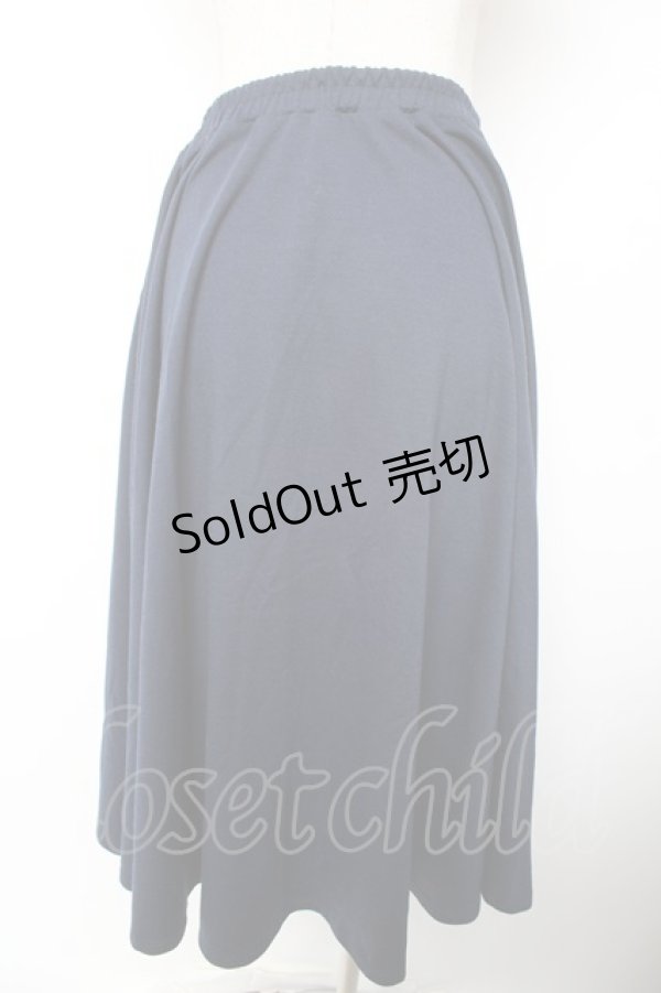 画像2: axes femme / 縦レース入フィッシュテールスカート M 紺 Y-26-01-01-143-AX-TO-SZ-ZY (2)