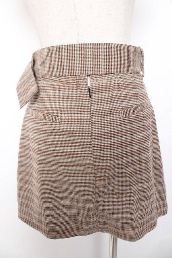 画像2: Bubbles / ダブルボタンスカパン M ブラウン Y-26-01-01-149-CA-PA-SZ-ZY (2)