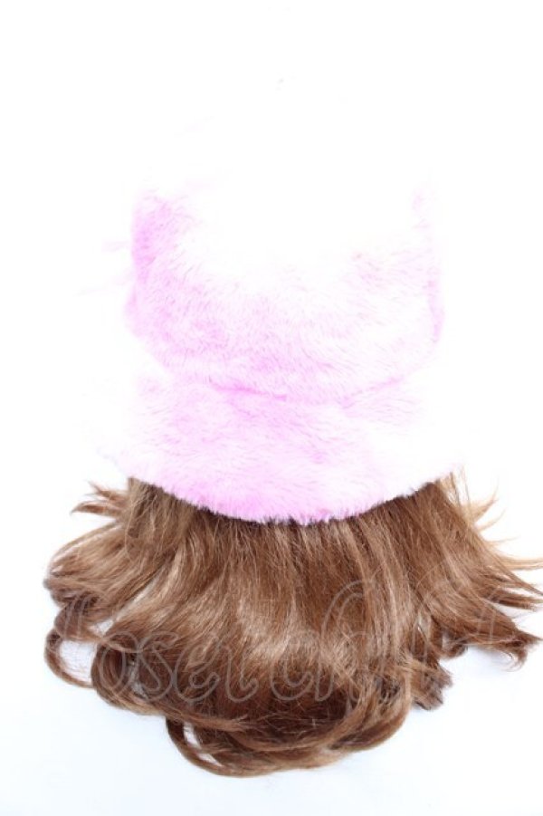 画像3: Nile Perch / ファーバケットハット  ピンク Y-26-01-01-017-LO-AC-SZ-ZY (3)