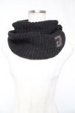 画像1: NieR Clothing / ORIGINAL NECK WARMER  黒 Y-26-01-01-003-PU-ZA-SZ-ZY (1)