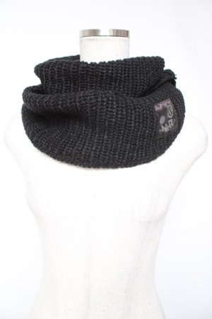 画像: NieR Clothing / ORIGINAL NECK WARMER  黒 Y-26-01-01-003-PU-ZA-SZ-ZY