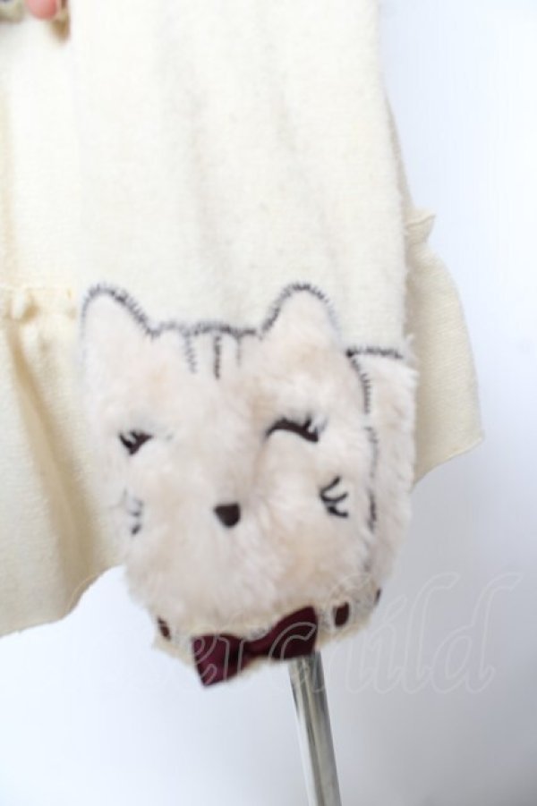 画像3: axes femme / 袖ねこファーニット M 生成り Y-26-01-01-028-AX-TO-SZ-ZY (3)