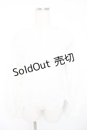 画像: axes femme / シルバーラメシアーニット F 白 Y-26-01-01-032-AX-TO-SZ-ZY