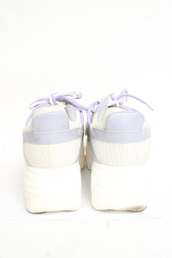 画像3: axes femme POETIQUE / 切替え厚底スニーカー L ラベンダー Y-26-01-05-043-AX-SH-SZ-ZY (3)