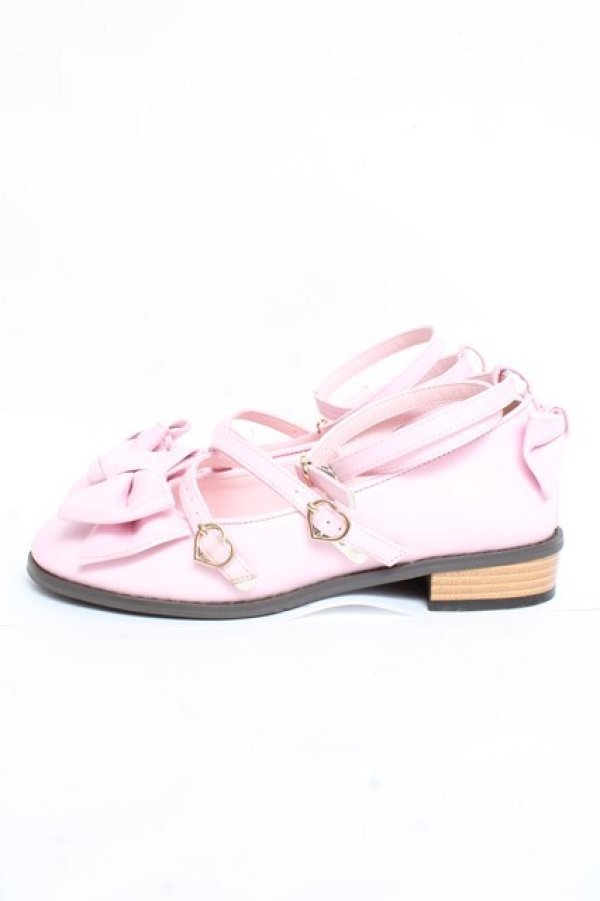 画像2: Angelic Pretty / Tea Partyシューズ M ピンク Y-26-01-05-044-AP-SH-SZ-ZY (2)