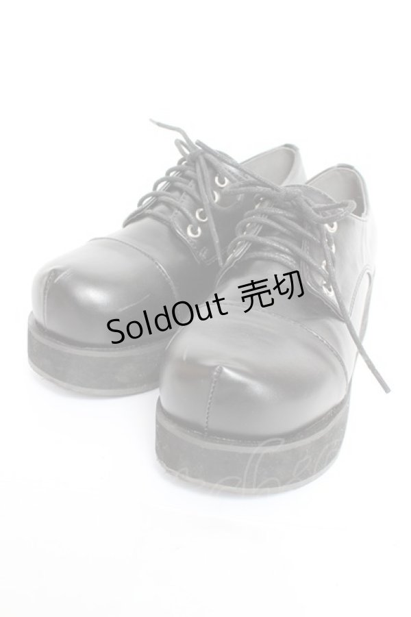 画像1: DearMyLove / 厚底ローファー 23.5 黒 Y-26-01-05-045-EL-SH-SZ-ZY (1)