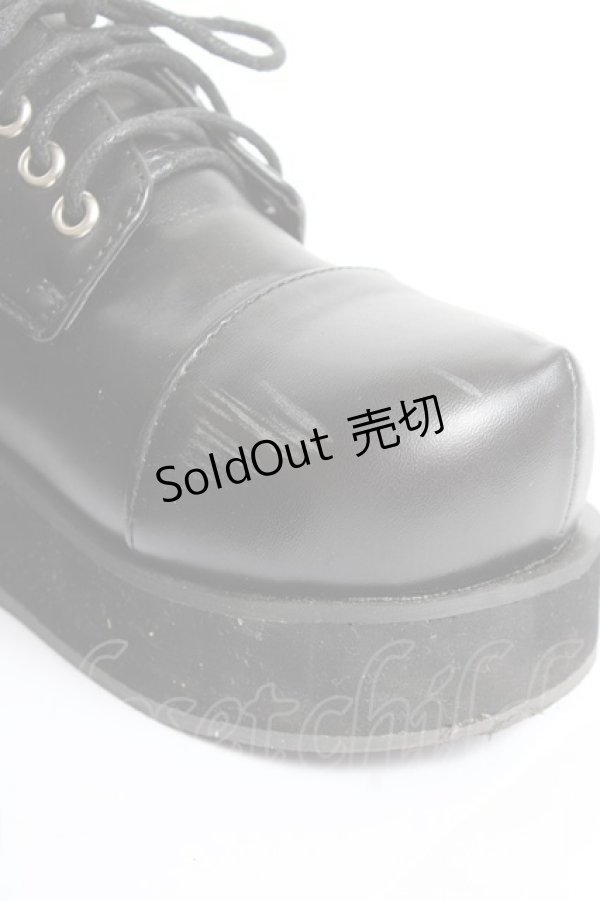 画像5: DearMyLove / 厚底ローファー 23.5 黒 Y-26-01-05-045-EL-SH-SZ-ZY (5)