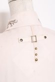 画像4: Ozz Croce / 襟刺繍ロングシャツワンピース  生成り Y-26-01-05-060-OO-OP-SZ-ZY (4)