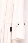 画像5: Ozz Croce / 襟刺繍ロングシャツワンピース  生成り Y-26-01-05-060-OO-OP-SZ-ZY (5)