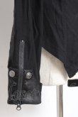 画像4: Ozz Croce / 刺繍入りジャケット  黒 Y-26-01-05-064-OO-JA-SZ-ZY (4)