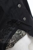 画像7: Ozz oneste / レースデザインテーラードジャケット  黒 Y-26-01-05-066-OO-JA-SZ-ZY (7)