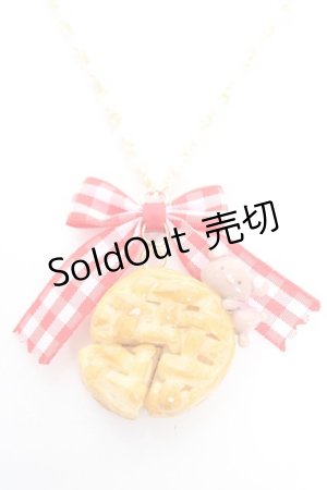 画像: Kawaii Stars / アップルパイネックレス   Y-26-01-05-015-LO-AC-SZ-ZY