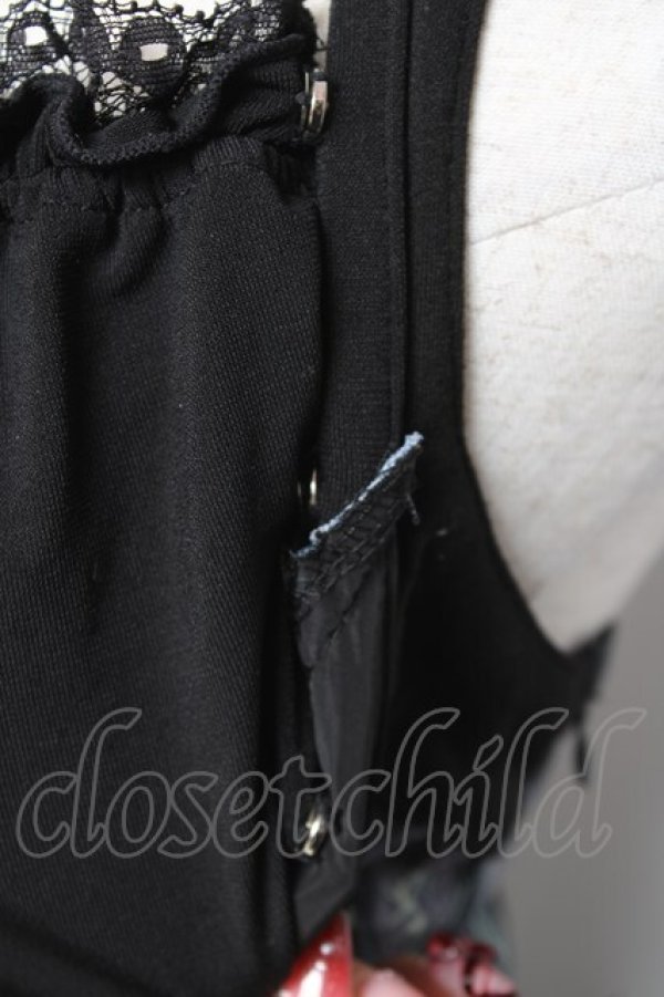 画像6: Ozz oneste / マスカレード柄ジャンスカ  グレー Y-26-01-05-070-OO-OP-SZ-ZY (6)