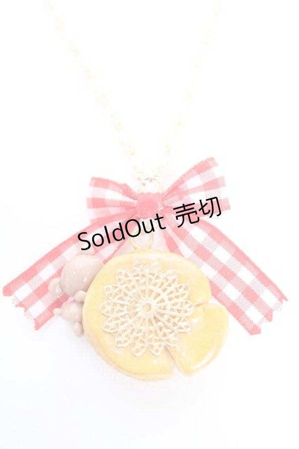 画像2: Kawaii Stars / アップルパイネックレス   Y-26-01-05-015-LO-AC-SZ-ZY (2)