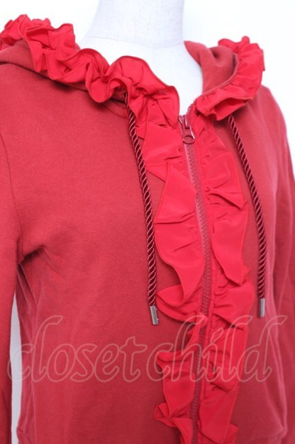 画像4: Angelic Pretty / フリルフリルパーカー  赤 Y-26-01-05-079-AP-TO-SZ-ZY (4)