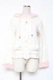 画像1: Angelic Pretty / プリンセスデコレーションパーカー  白 Y-26-01-05-080-AP-TO-SZ-ZY (1)