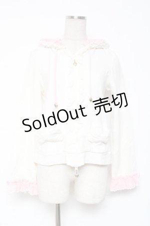 Angelic Pretty リボン付きホワイトカーディガン Angelic Pretty リボン付きホワイトカーディガン