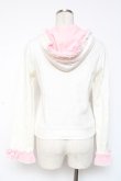 画像3: Angelic Pretty / プリンセスデコレーションパーカー  白 Y-26-01-05-080-AP-TO-SZ-ZY (3)