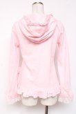 画像3: Angelic Pretty / ストライプリボン刺繍パーカ  ピンク Y-26-01-05-081-AP-TO-SZ-ZY (3)