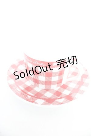 画像: Angelic Pretty / オリジナルカップ＆ソーサー  赤 Y-26-01-05-017-AP-ZA-SZ-ZY