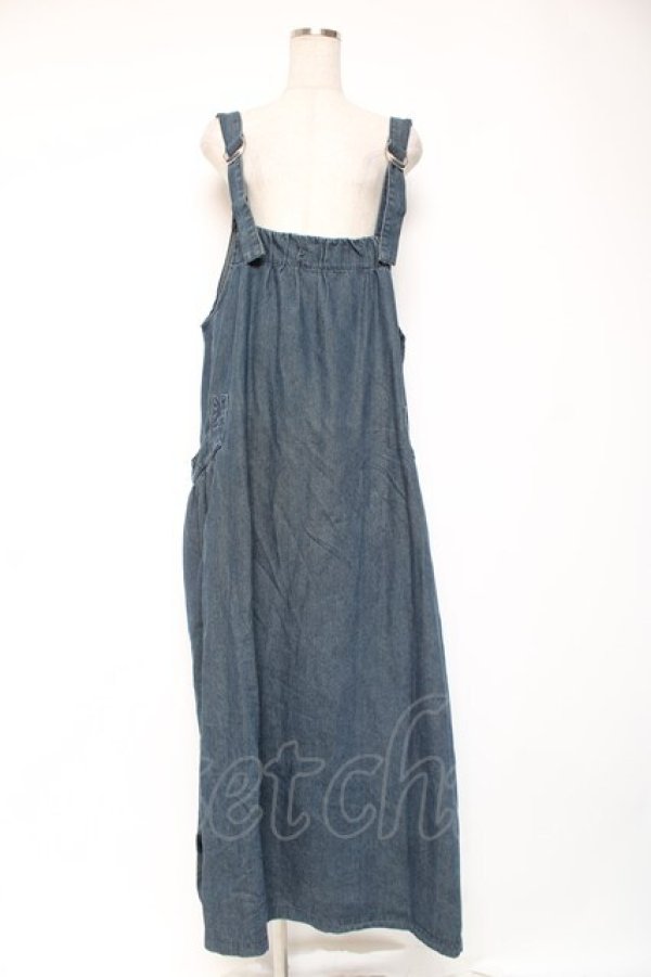 画像1: axes femme / デニムマキシジャンスカ  インディゴ Y-26-01-05-094-AX-OP-SZ-ZY (1)