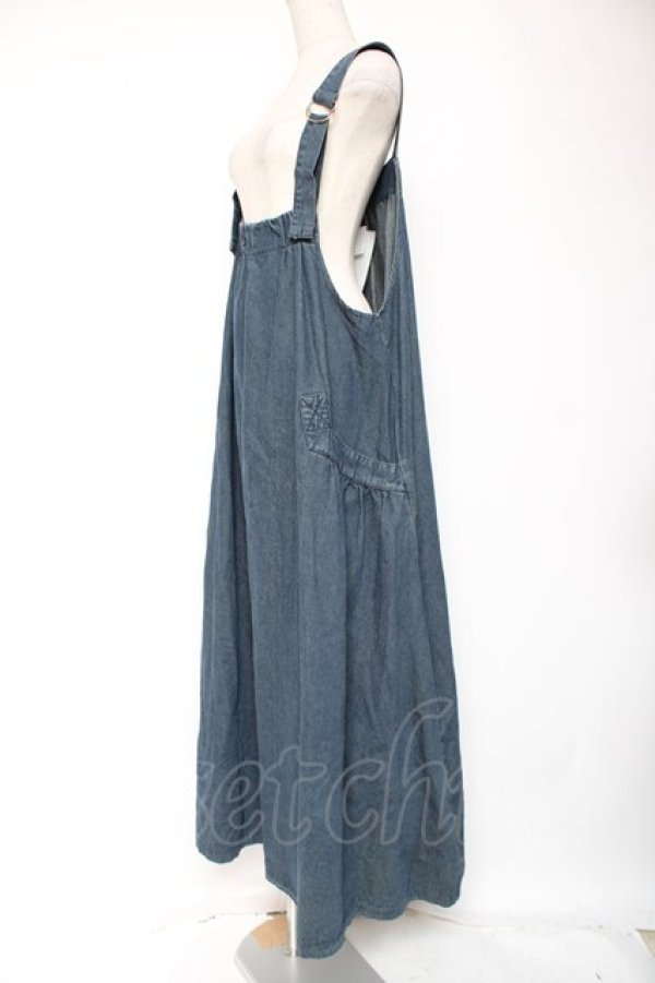 画像2: axes femme / デニムマキシジャンスカ  インディゴ Y-26-01-05-094-AX-OP-SZ-ZY (2)