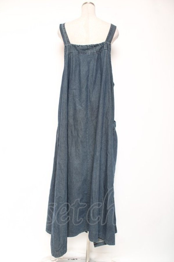 画像3: axes femme / デニムマキシジャンスカ  インディゴ Y-26-01-05-094-AX-OP-SZ-ZY (3)