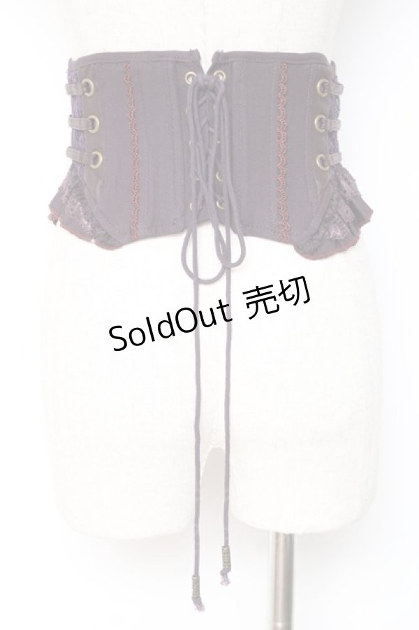 画像3: Ozz oneste / チャイナタッセルコルセット  紫 Y-26-01-05-108-OO-TO-SZ-ZY (3)