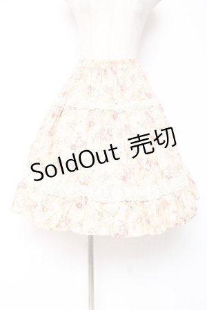 画像: Innocent World / ロココローズスカート  ピンク Y-26-01-05-118-IW-SK-SZ-ZY