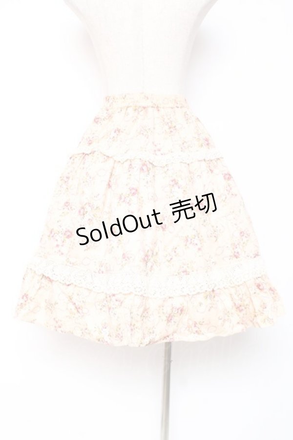 画像2: Innocent World / ロココローズスカート  ピンク Y-26-01-05-118-IW-SK-SZ-ZY (2)