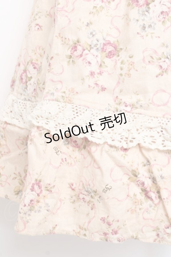 画像3: Innocent World / ロココローズスカート  ピンク Y-26-01-05-118-IW-SK-SZ-ZY (3)