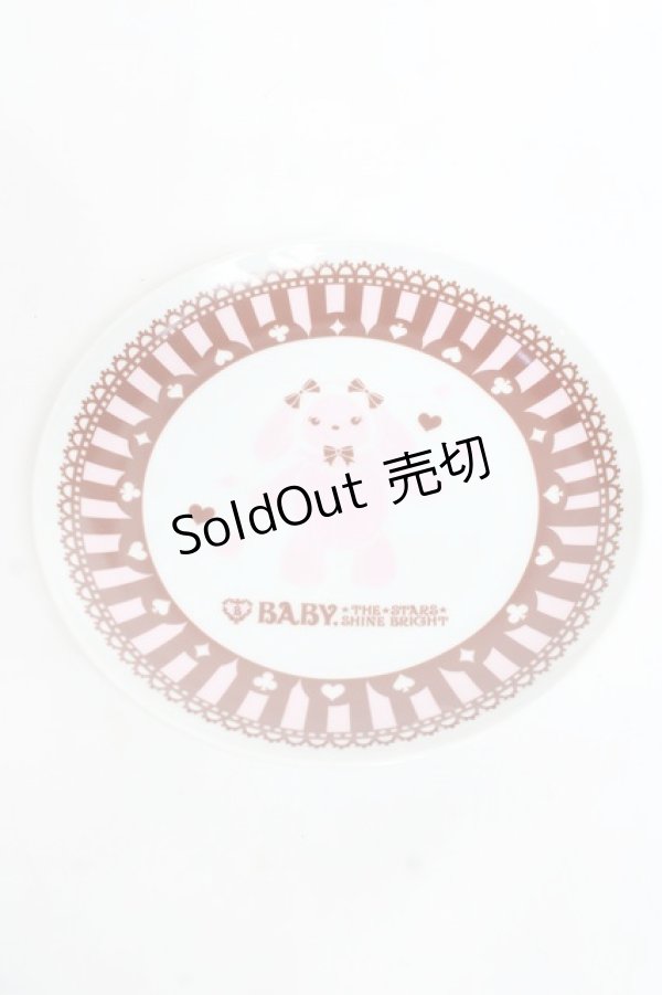 画像1: BABY, THE STARS SHINE BRIGHT / うさくみゃちゃんプレート   Y-26-01-05-029-BA-ZA-SZ-ZY (1)