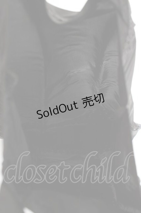 画像4: Ozz Croce / ナイロンエコバッグ  黒 Y-26-01-05-033-OO-BG-SZ-ZY (4)